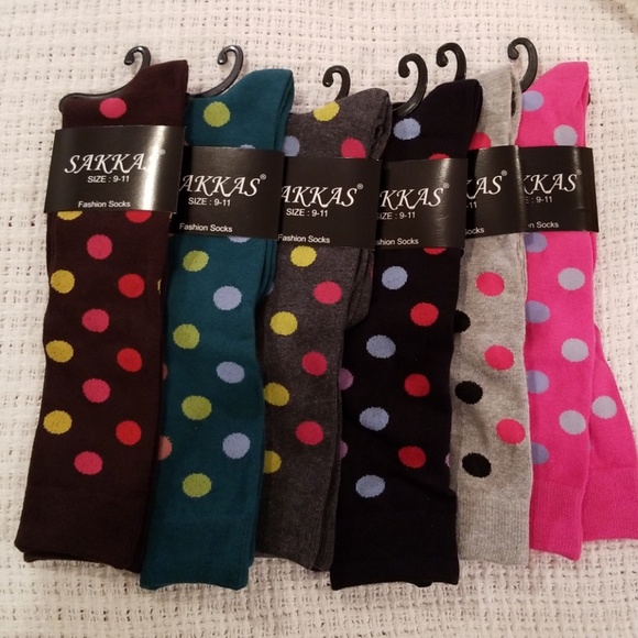 Sakkas Other - SAKKAS Knee High socks - lot of 6 pairs